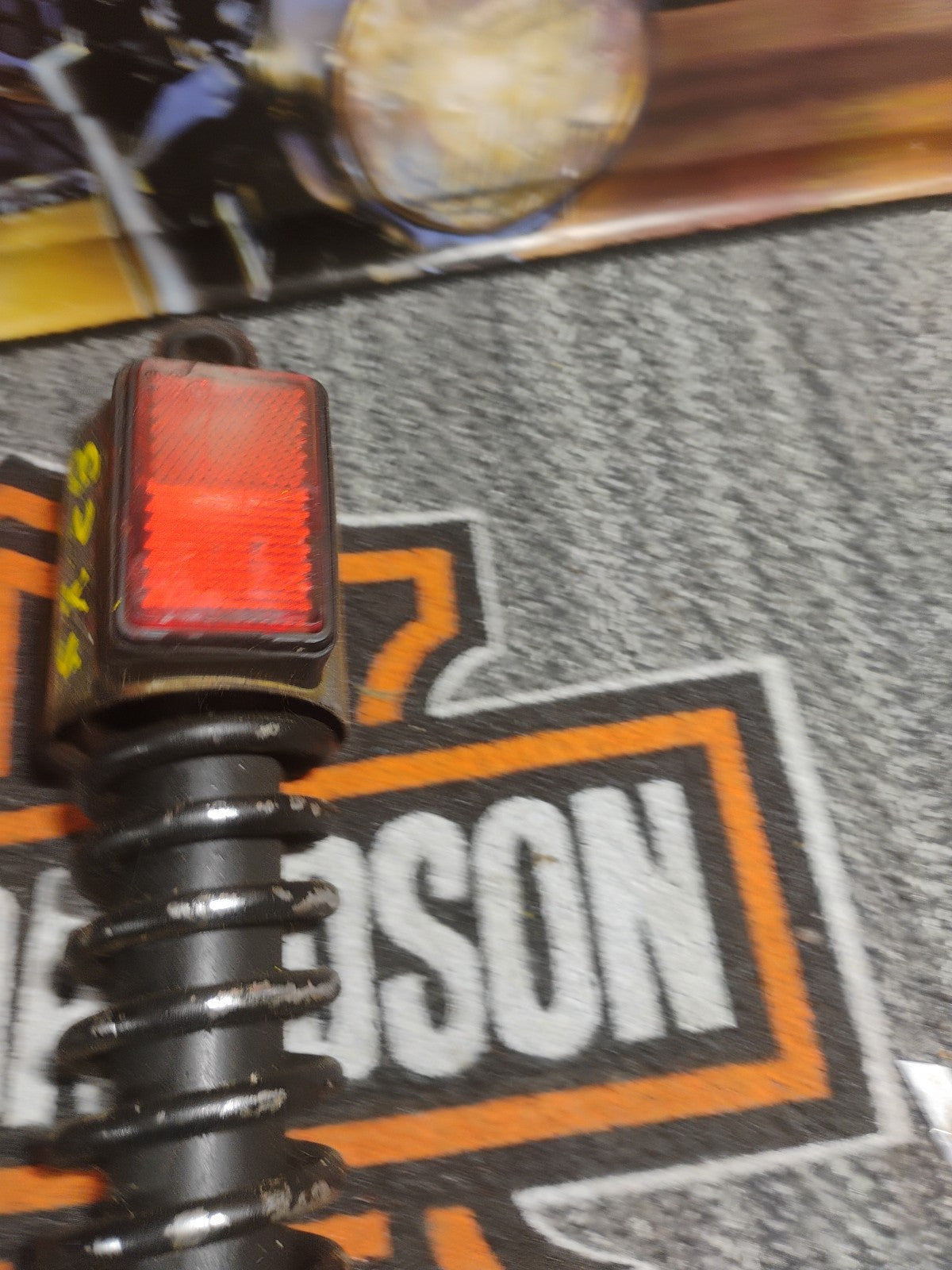 1982 yamaha xs650 ohc y433~ rear shocks suspension