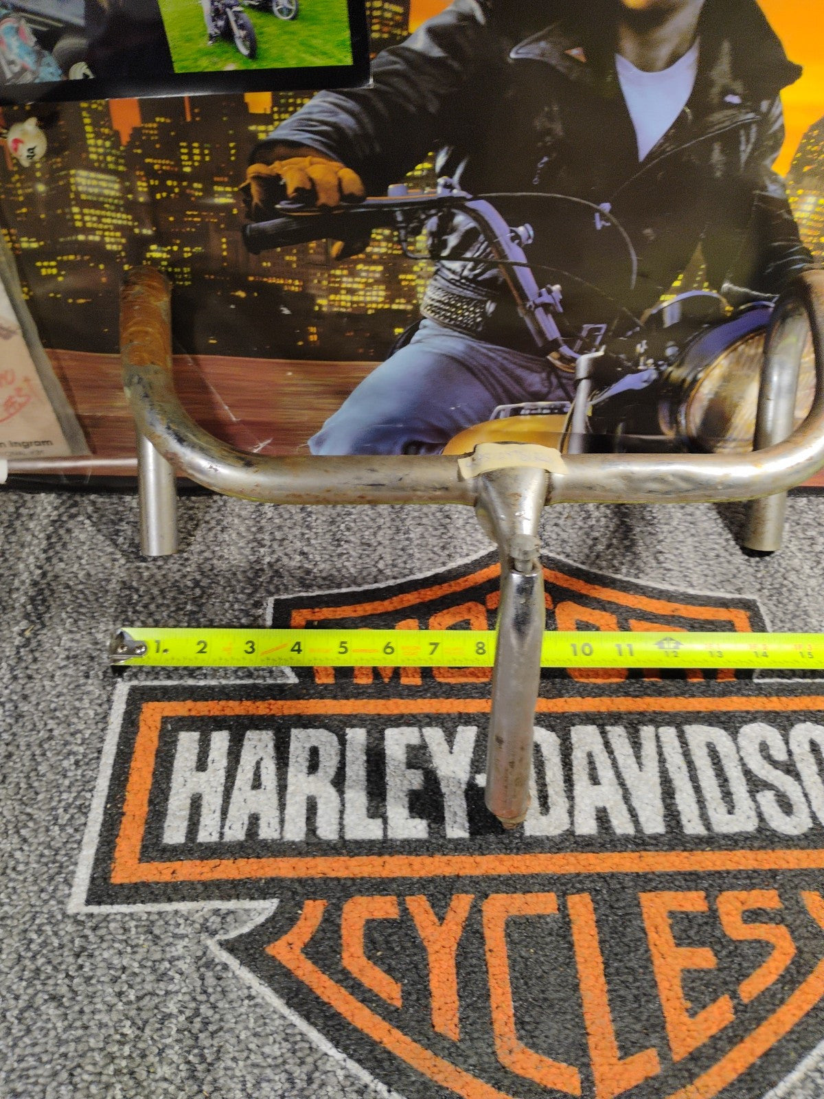 Vintage SCHWINN 10 SPEED Bicycle HANDLEBARS Road Bike w HEADSTOCK