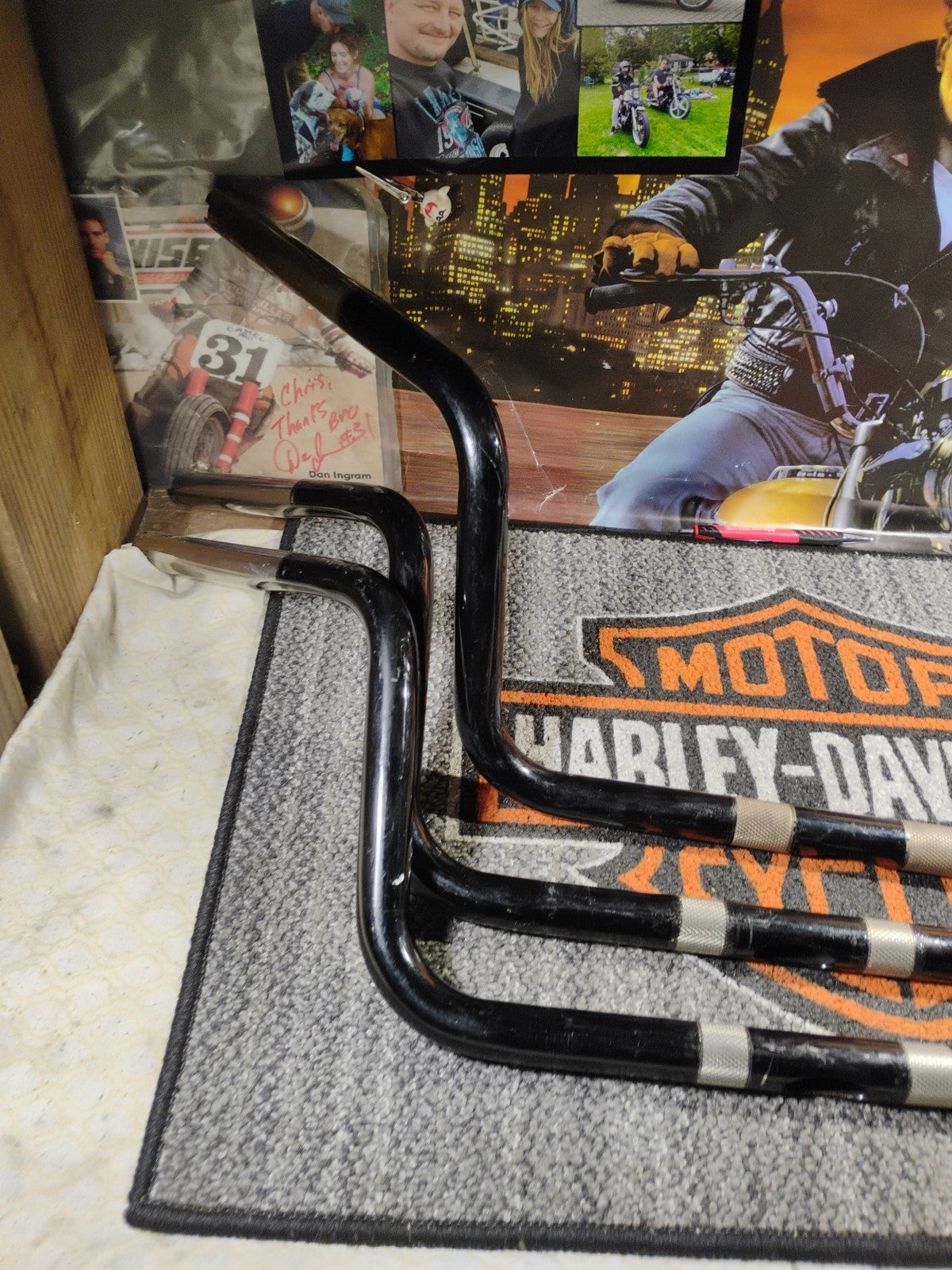 Genuine Harley-Davidson Touring HANDLEBAR Gloss Black 55800767A