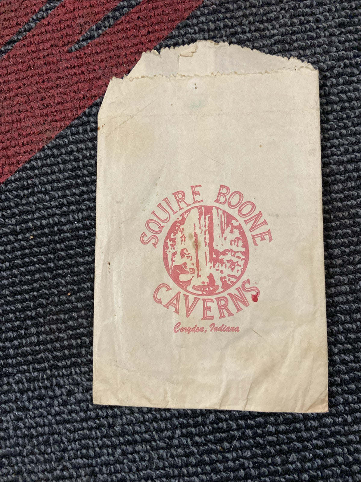 Lot Of 3 Vintage Postcards Squire Boone Caverns Indiana