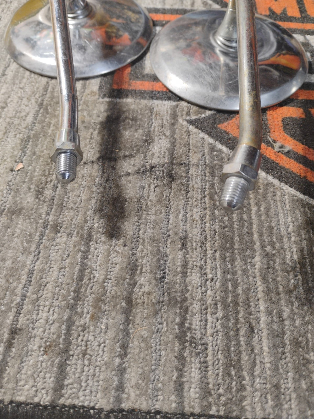 Chrome Motorcycle Rearview Mirrors For Honda CB 350 450 550 600 650 750 900 10mm