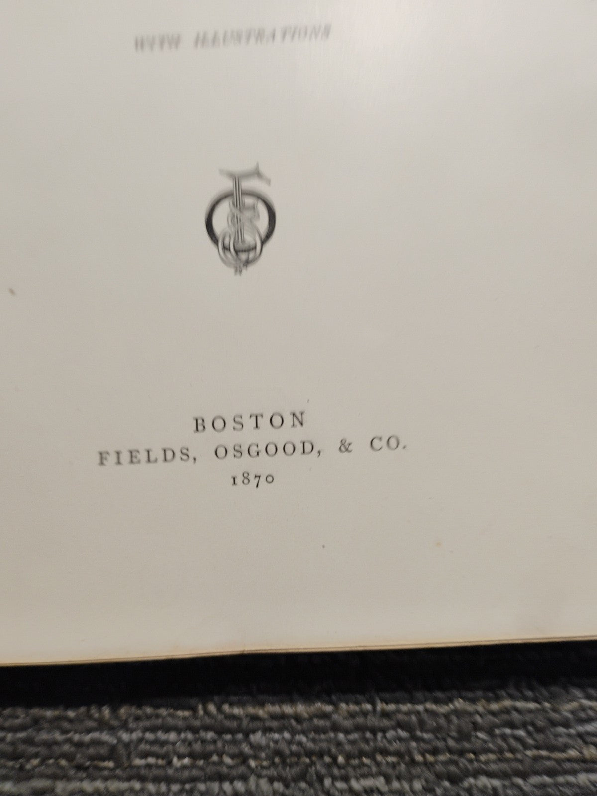 Whittier. BALLADS OF NEW ENGLAND. 1870.  Illustrated by Winslow Homer, et al.