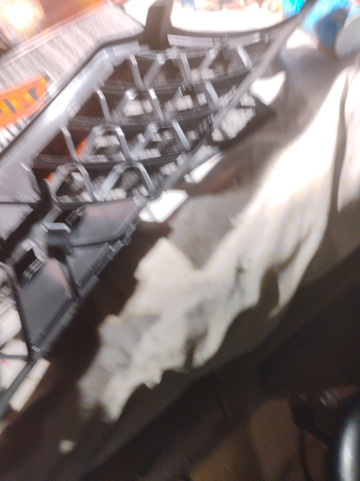 fits 2000-2001 MONTERO SPORT Front Bumper Grille Black NEW