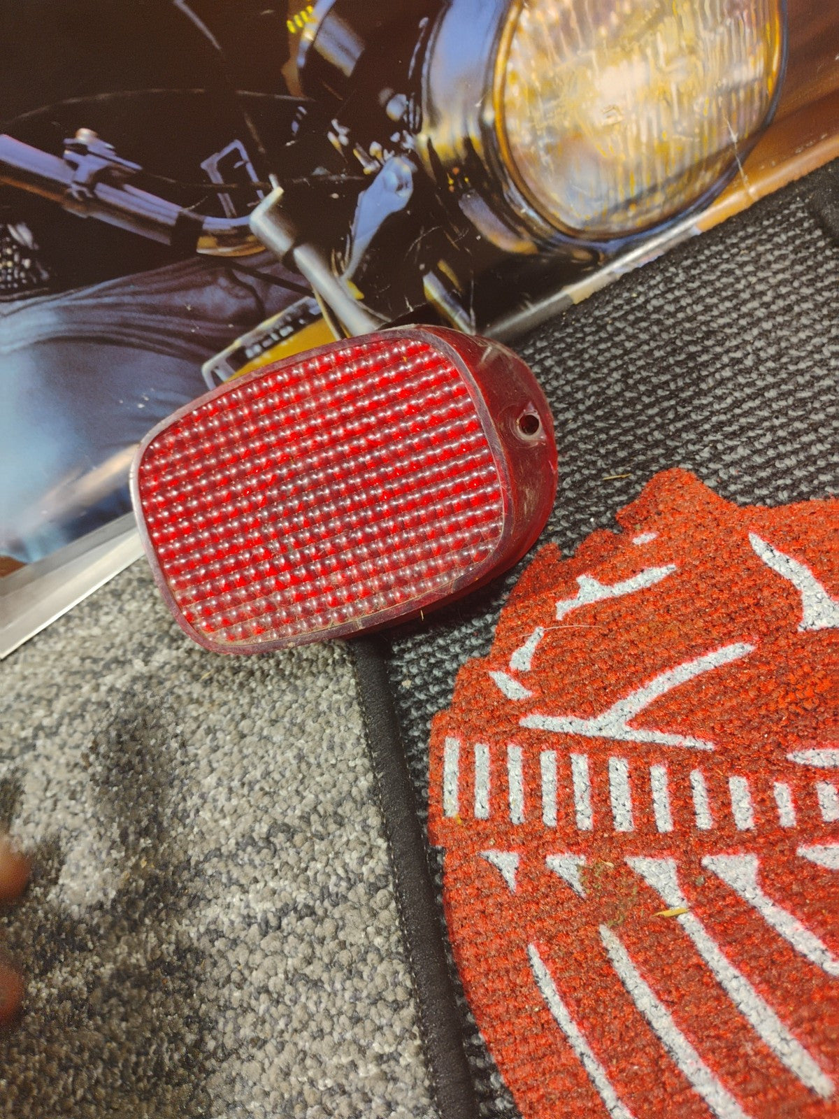 03-21 Harley-davidson Electra Glide Rear Back Tail Tailight Brake Light