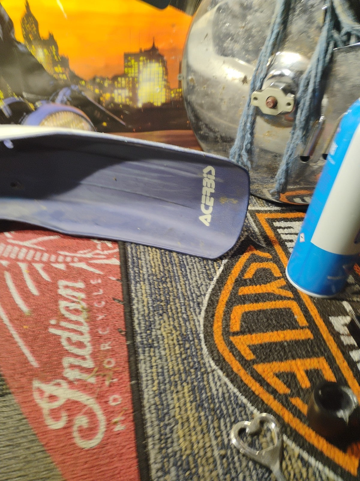 87 Yamaha YZ 250 YZ250 Front Fender 