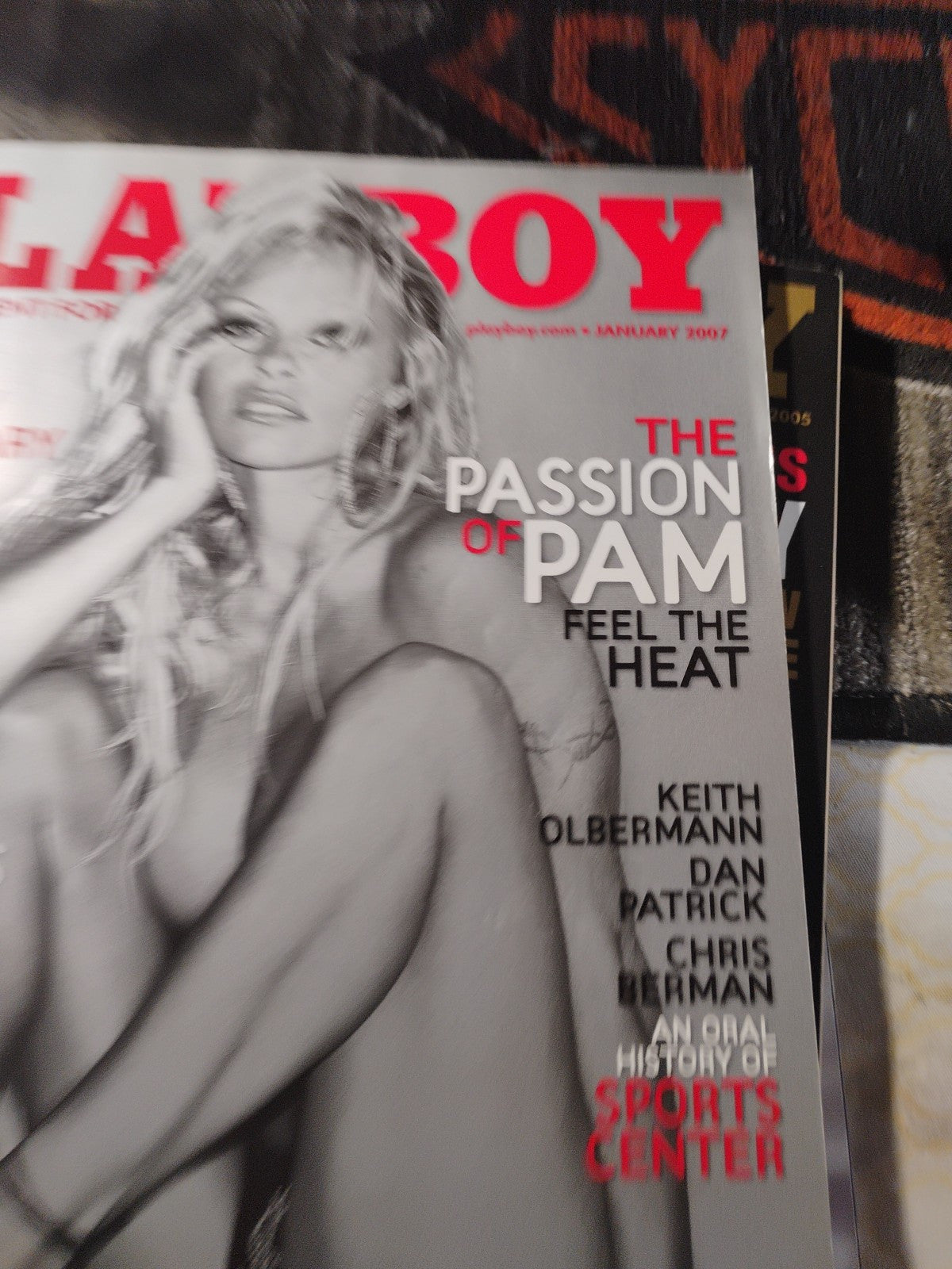 Playboy Magazine: January 2007 - Pamela Anderson, Ellen Pompeo Jimmy Breslin