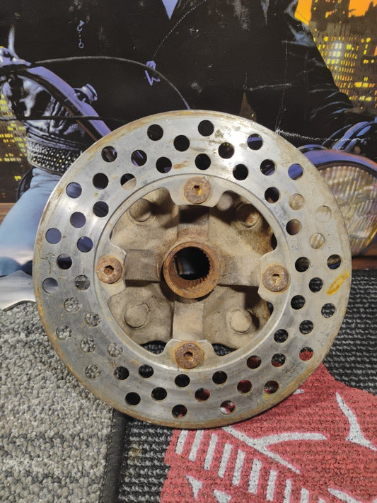 2005 Yamaha Kodiak 400 front hub with rotor 