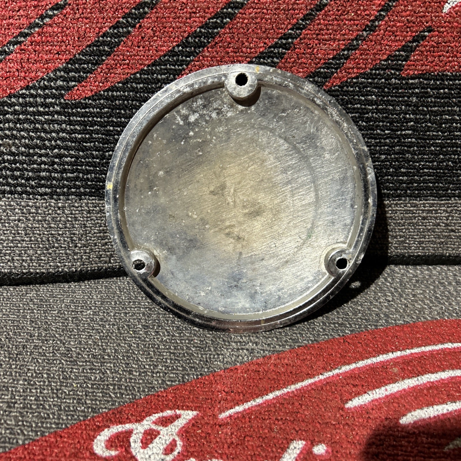 Chrome Eagle Spirit Derby Cover 1970-1998 Harley Softail Dyna Road King Touring