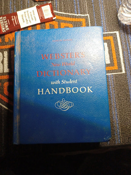 Webster’s NEW WORLD Dictionary w/ Student Handbook 