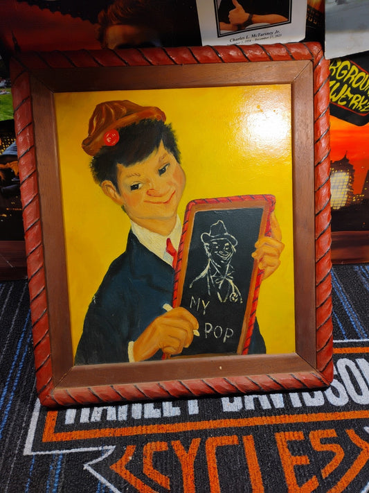 Vintage Henry Major Gay Philosopher's Heir & Offspring Framed Prints Girl & Boy