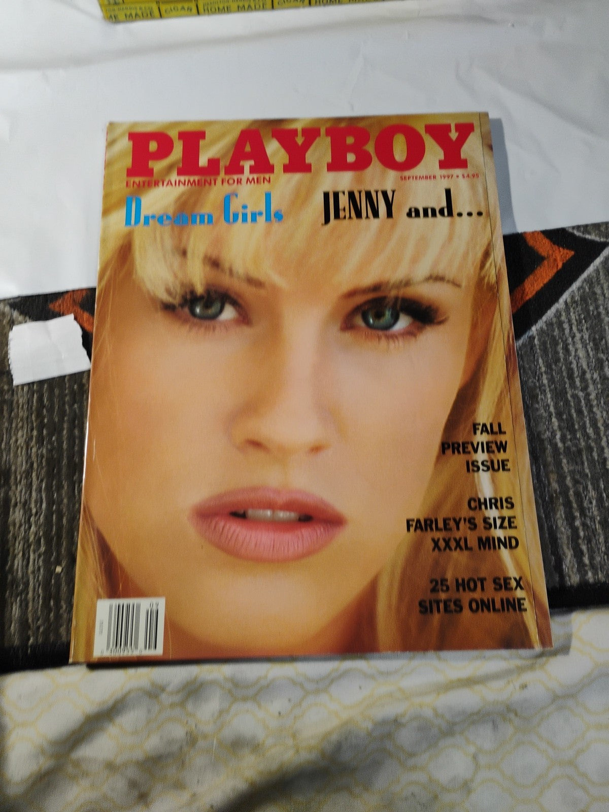 PLAYBOY Magazine, SEPTEMBER 1997, JENNY MCCARTHY COVER, PAMELA ANDERSON!