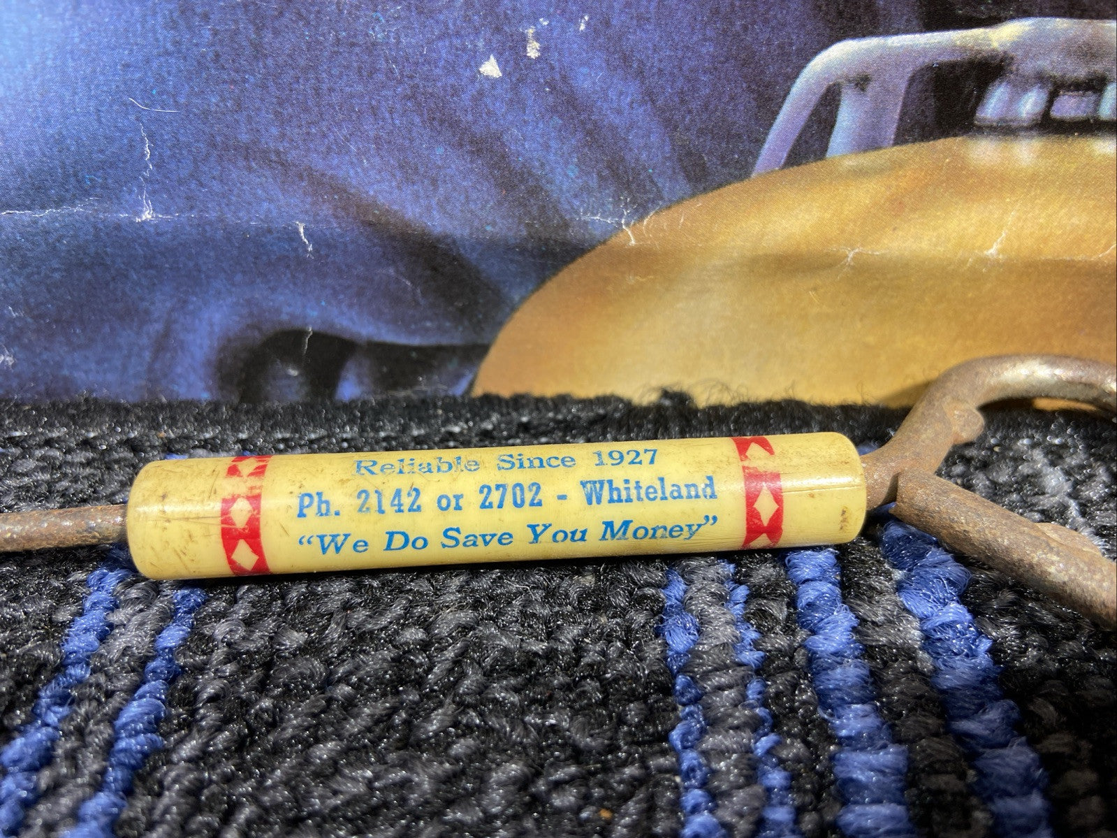 Vintage Advertising Bottle Opener GRAY Furniture Co. Indiana