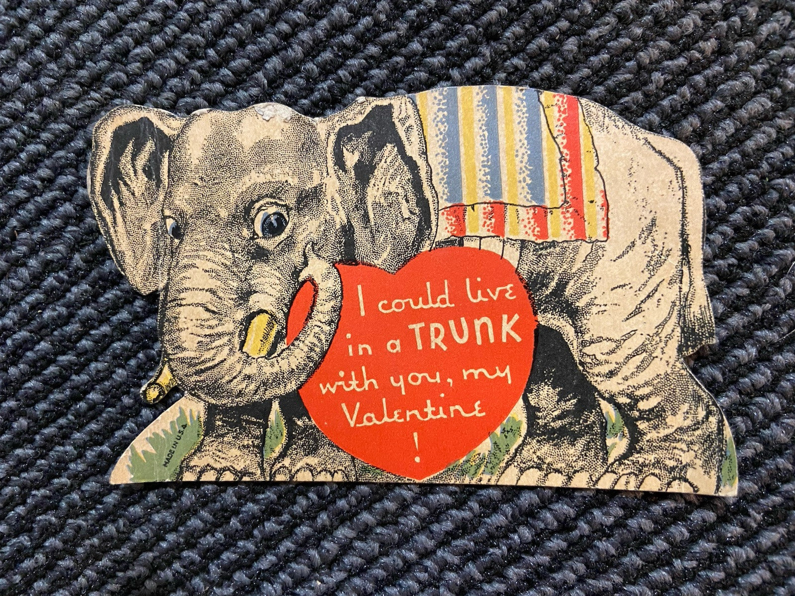 Lot Of 4 Vintage Valentines/ Cards 1920s-40’s