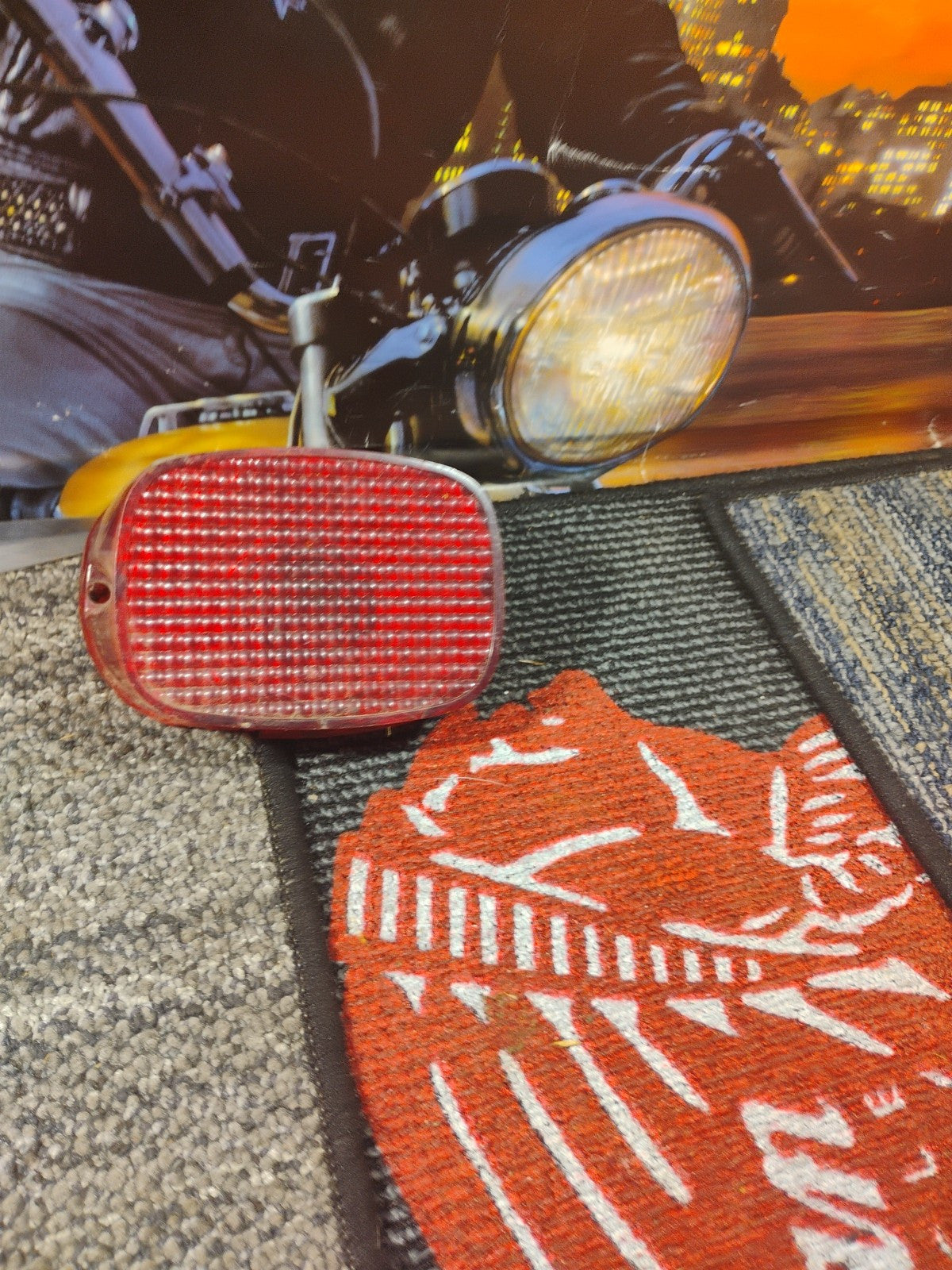 03-21 Harley-davidson Electra Glide Rear Back Tail Tailight Brake Light