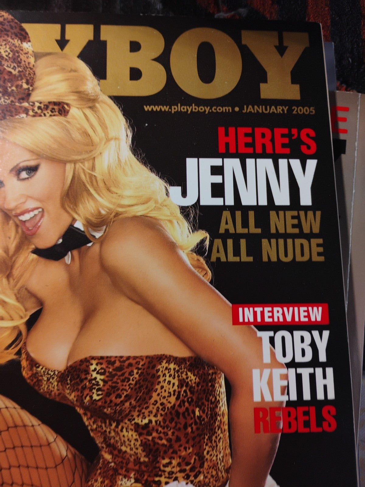 Playboy  January 2005 Includes Centerfold; Jenny McCarthy