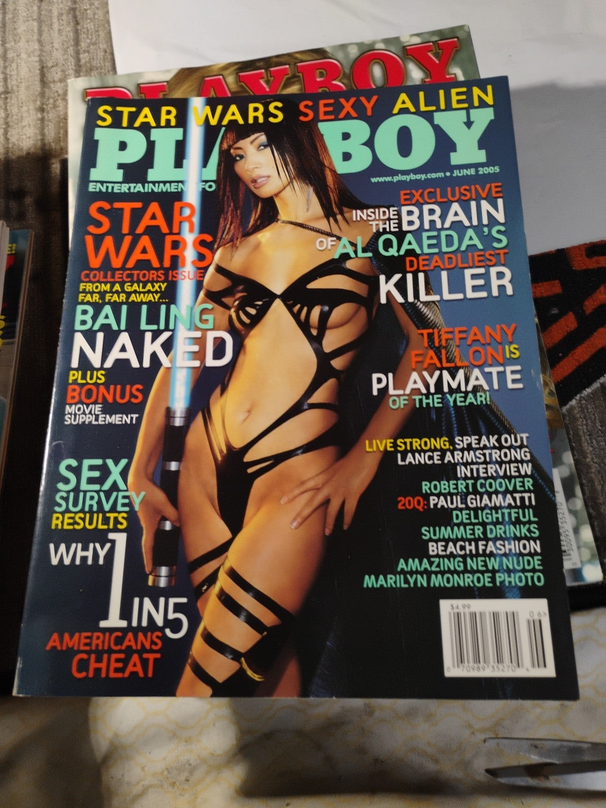 Playboy Magazine June 2005 Bai Ling Star Wars Collectors Issue