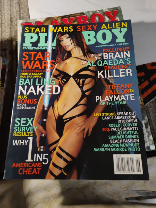 Playboy Magazine June 2005 Bai Ling Star Wars Collectors Issue
