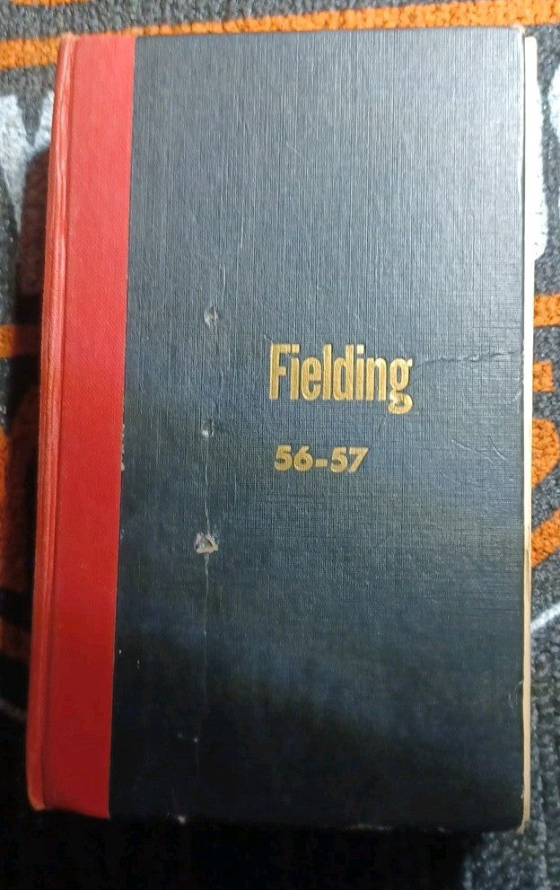 1956-57 Fielding's Travel Guide to Europe by Temple Fielding HC 