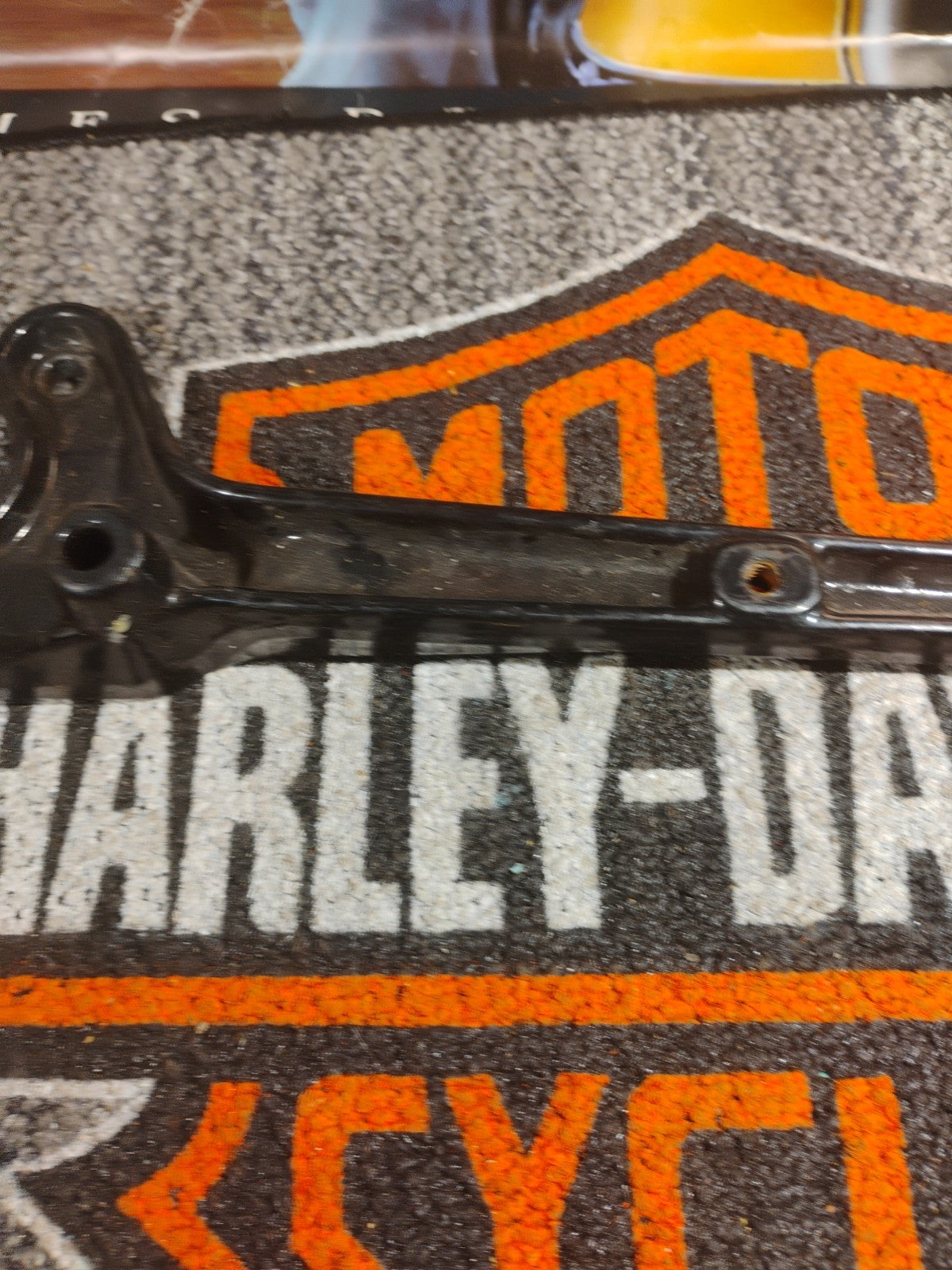 2001 Harley Davidson Fatboy 65436-00 Muffler Support Bracket