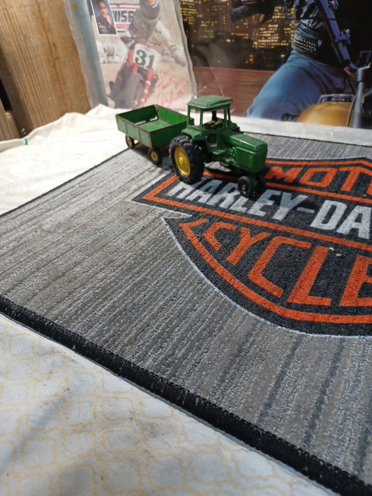 JOHN DEERE  TRACTOR and a FARM WAGON ERTL