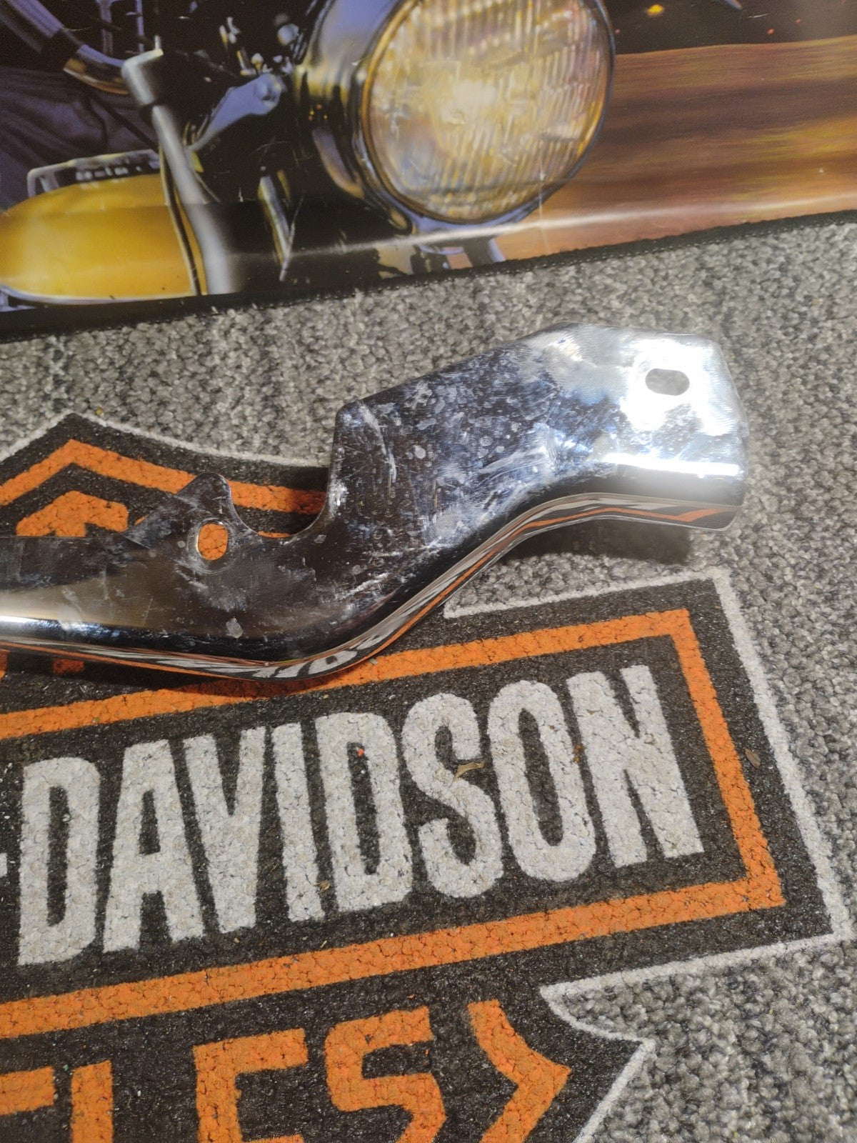 2000-06 Harley Davidson Electra Glide Ultra Classic CVO left FENDER STRUT COVER