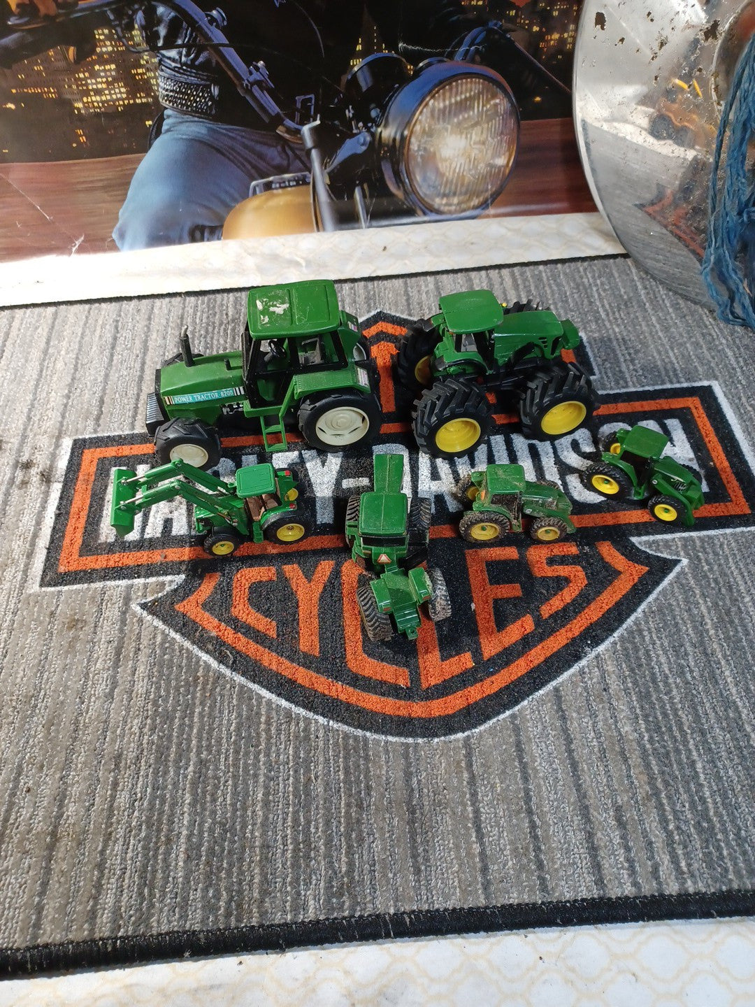 John Deere Toy Tractor Collection  Americana Usa Farmers Feed the World 