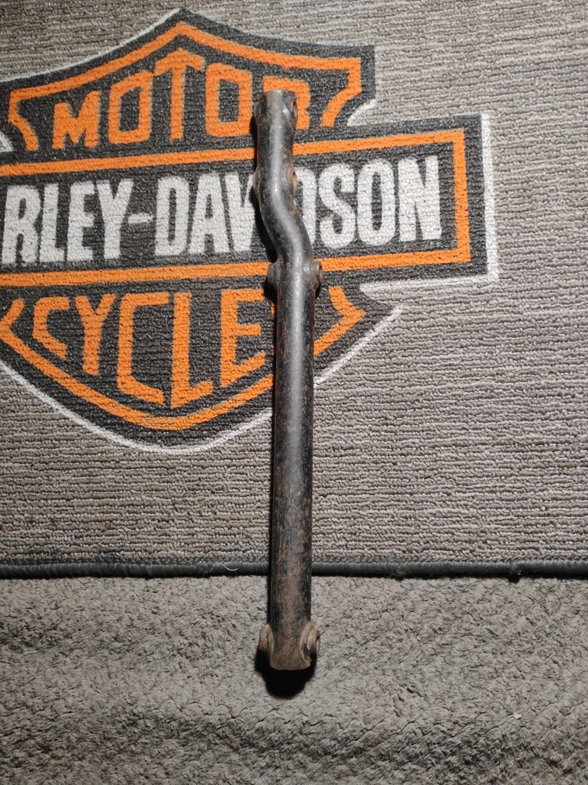 Harley Original Exhaust Support Holder Exhaust Mount Black Panhead