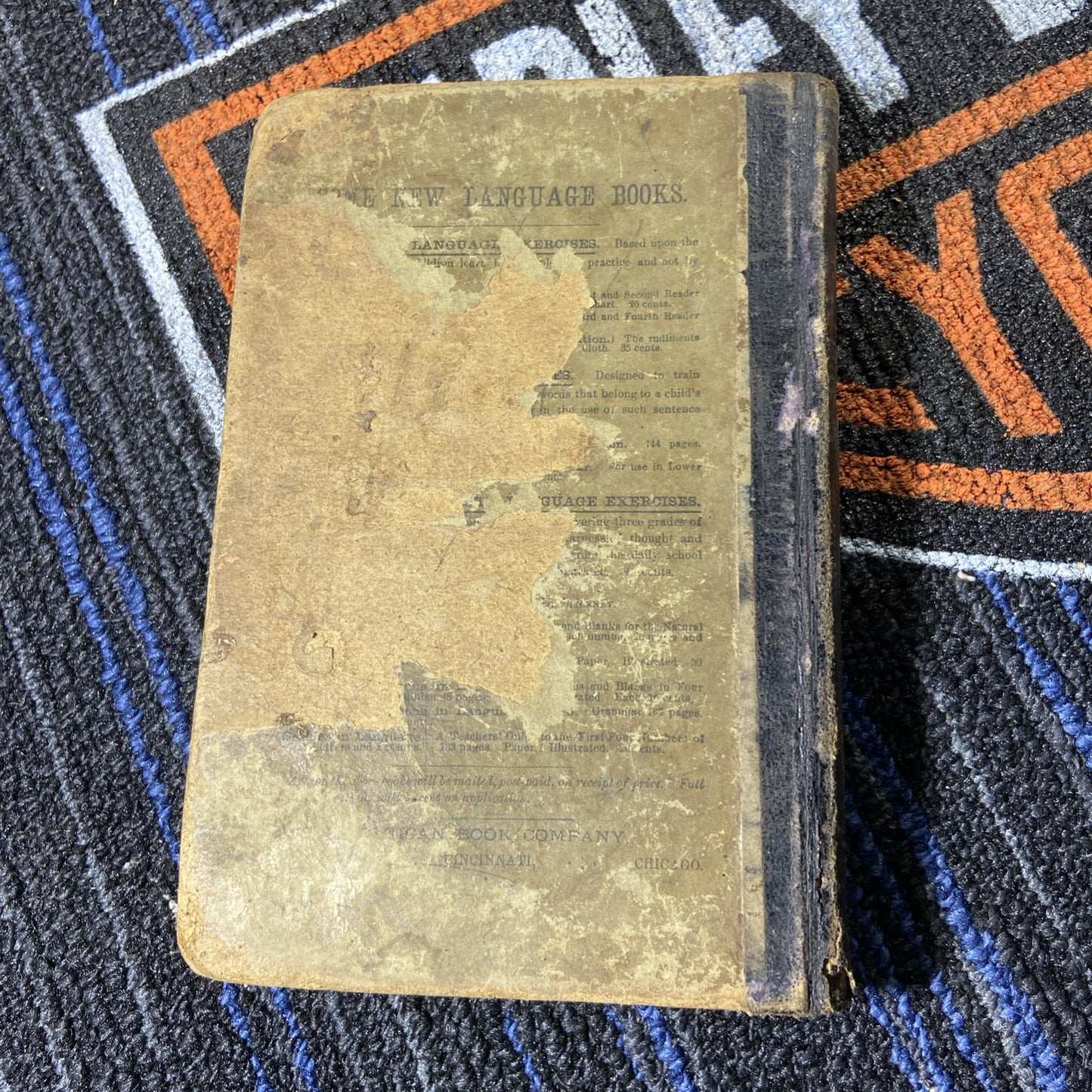 1878 ARITHMETIC HARDBOUND BOOK. Harper & Brothers.