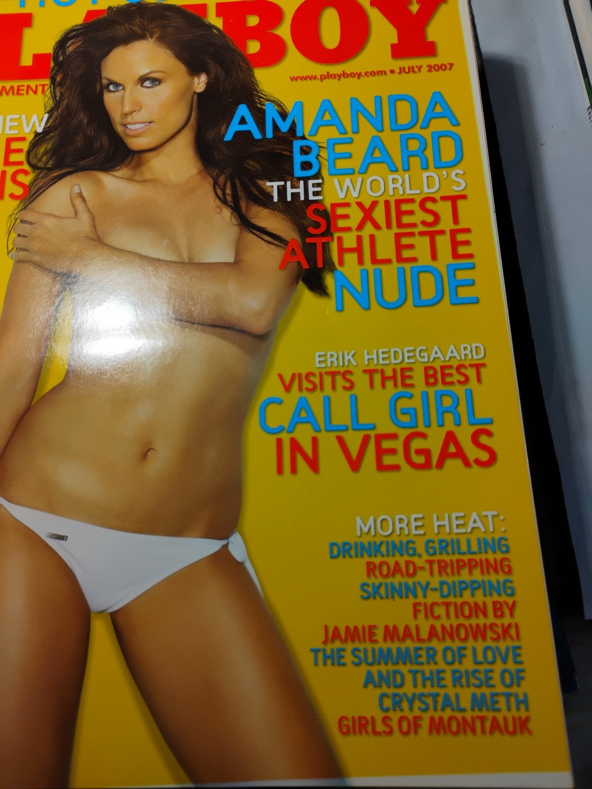 July 2007 Playboy Magazine - Playmate Tiffany Selby & Amanda Beard 