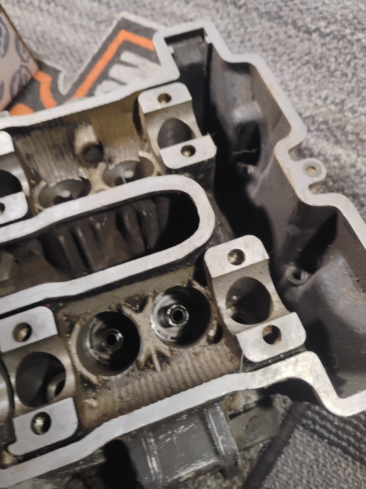 OEM 1984 YAMAHA XT250L CYLINDER HEAD 