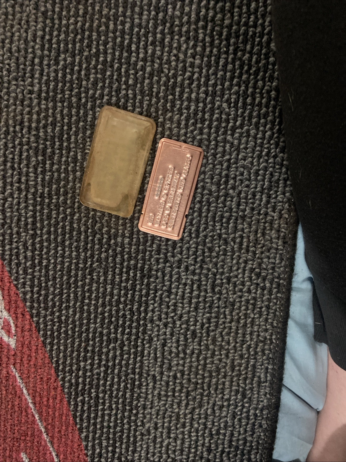 Charge - Plate Associates Of Indianapolis Indiana Charge Card With Case