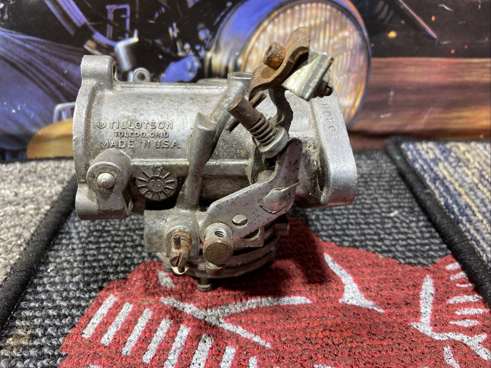 Harley Davidson Tillotson Snow Mobile HD2AB Carburetor For Parts