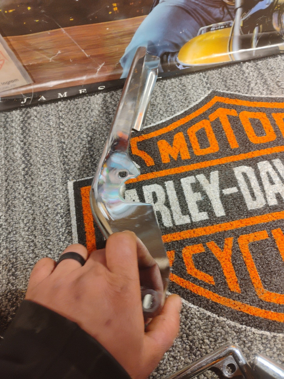 2000-06 Harley Davidson Electra Glide Ultra Classic CVO FENDER  Left STRUT COVER