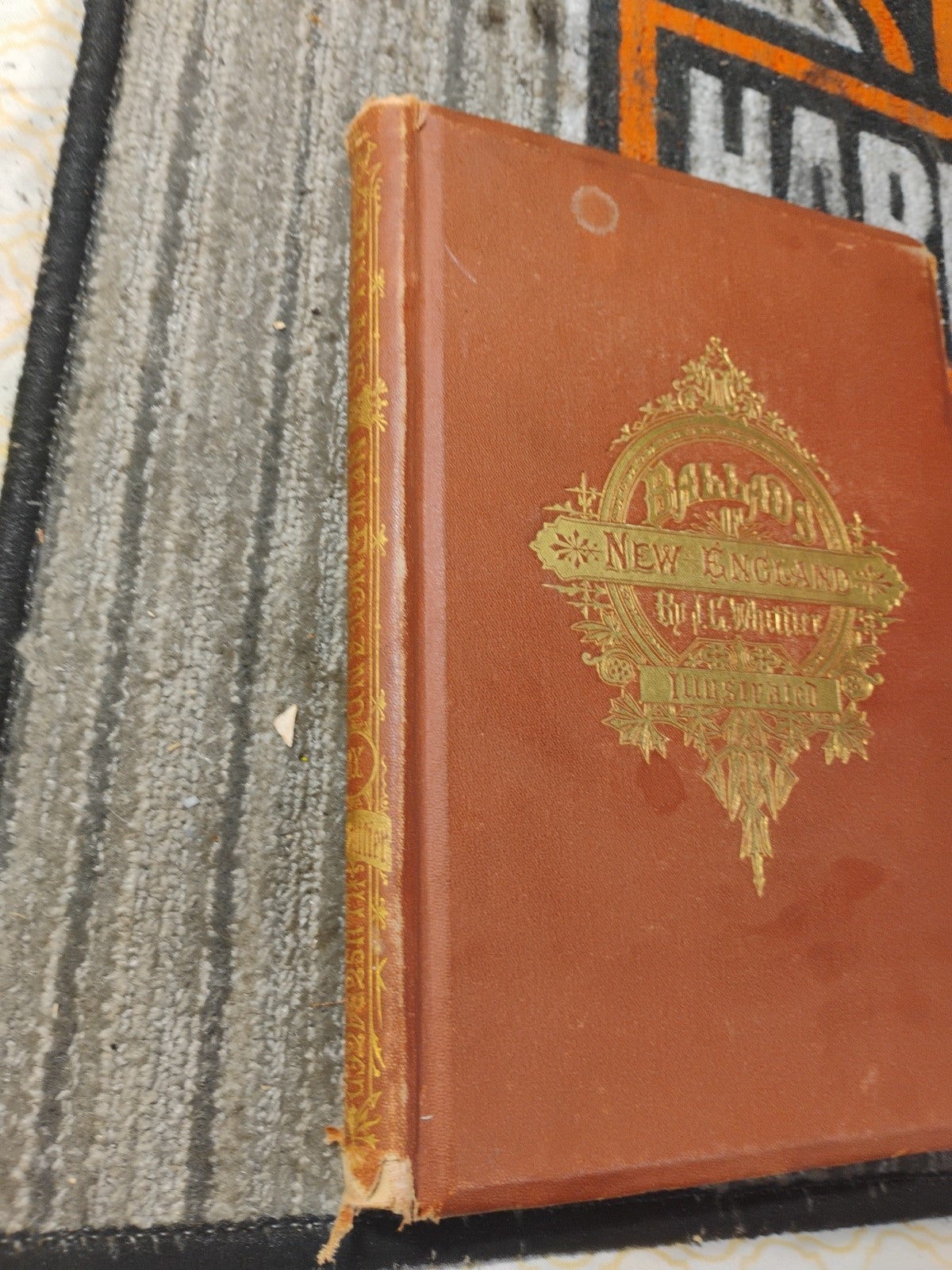 Whittier. BALLADS OF NEW ENGLAND. 1870.  Illustrated by Winslow Homer, et al.