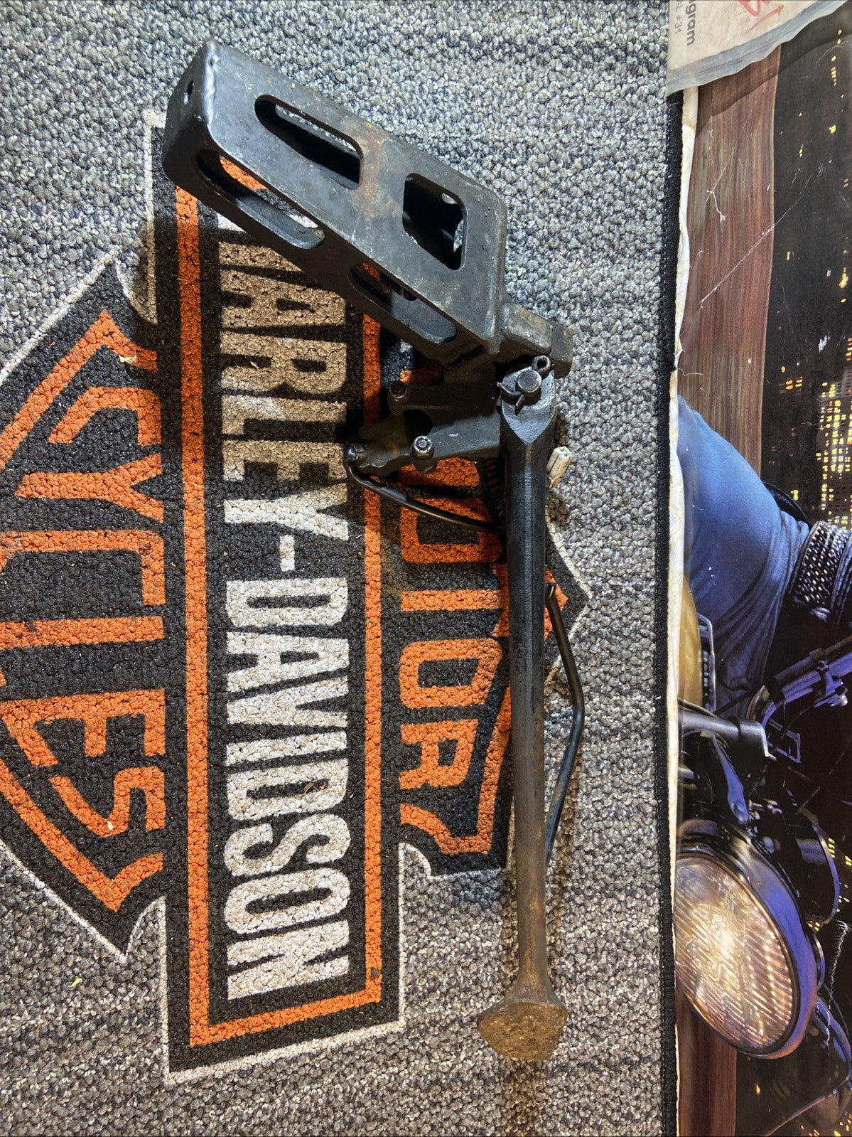 2006 BUELL BLAST 500 OEM KICK STAND W/ SWITCH 