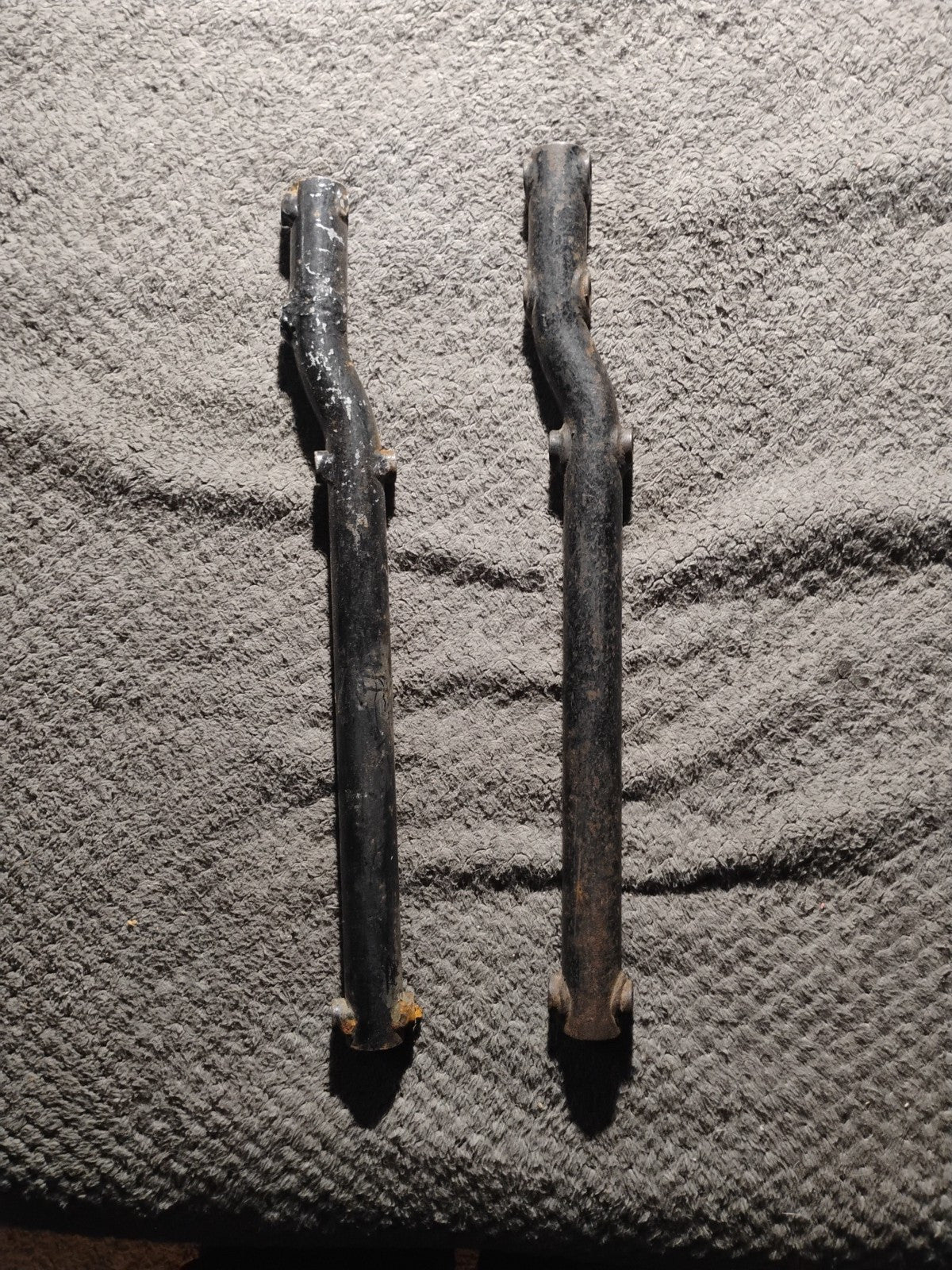 Harley Original Exhaust Support Holder Exhaust Mount Black Panhead