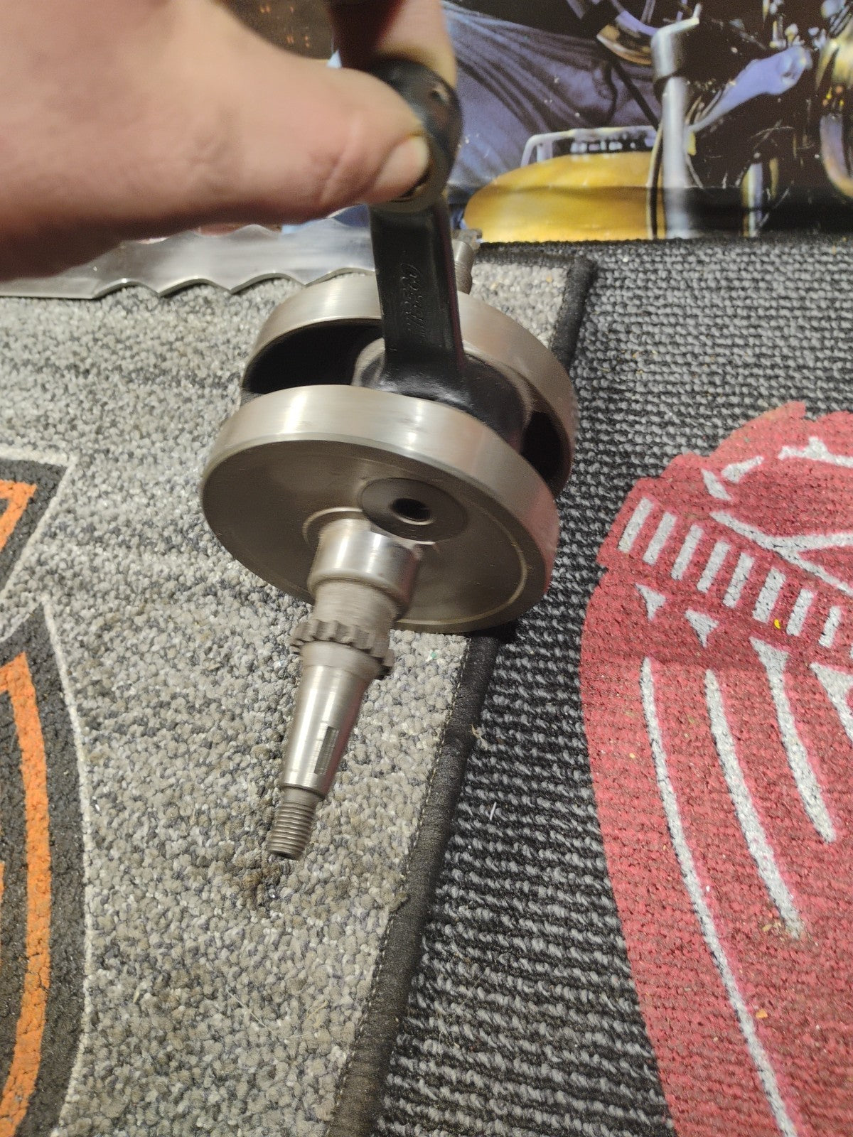 04-07 Suzuki RMZ 250 or 04-07 Kawasaki KXF 250. Flywheel