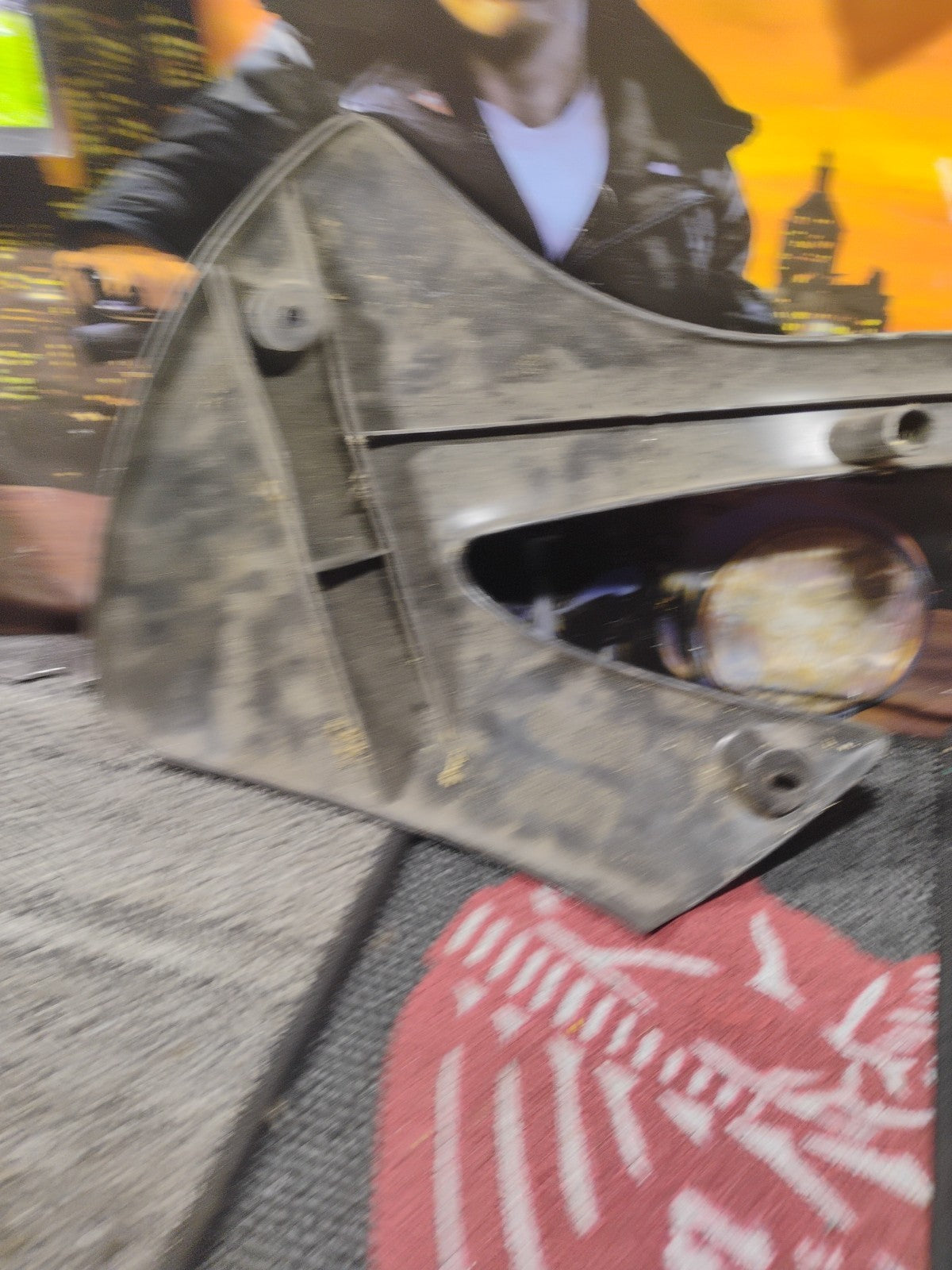 2003 KAWASAKI KLX 110    LEFT / Right TANK COVER  49089-1144 No Cracks