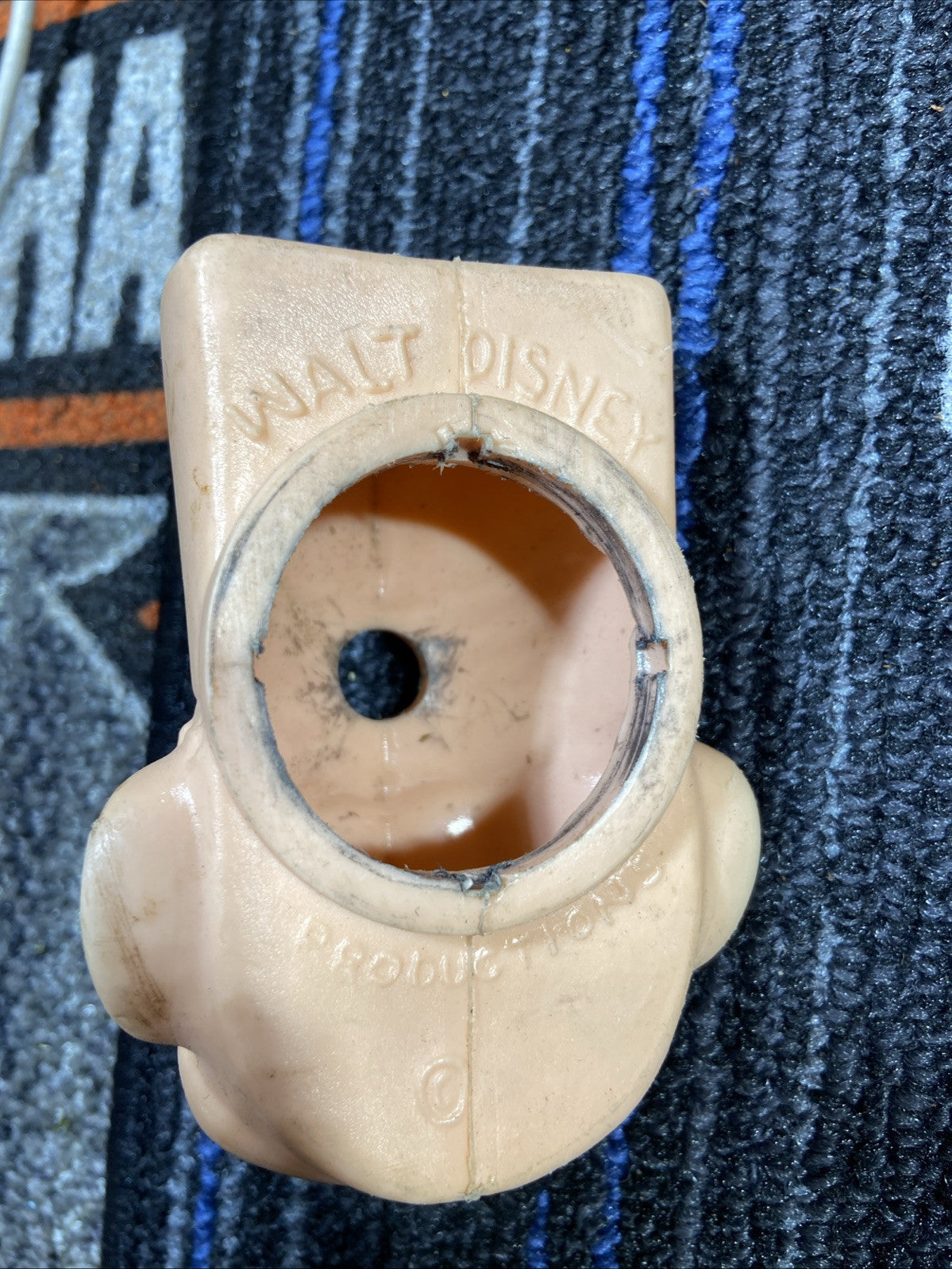 Vintage MICKEY MOUSE PENCIL SHARPENER COVERWalt Disney Productions Marching Band