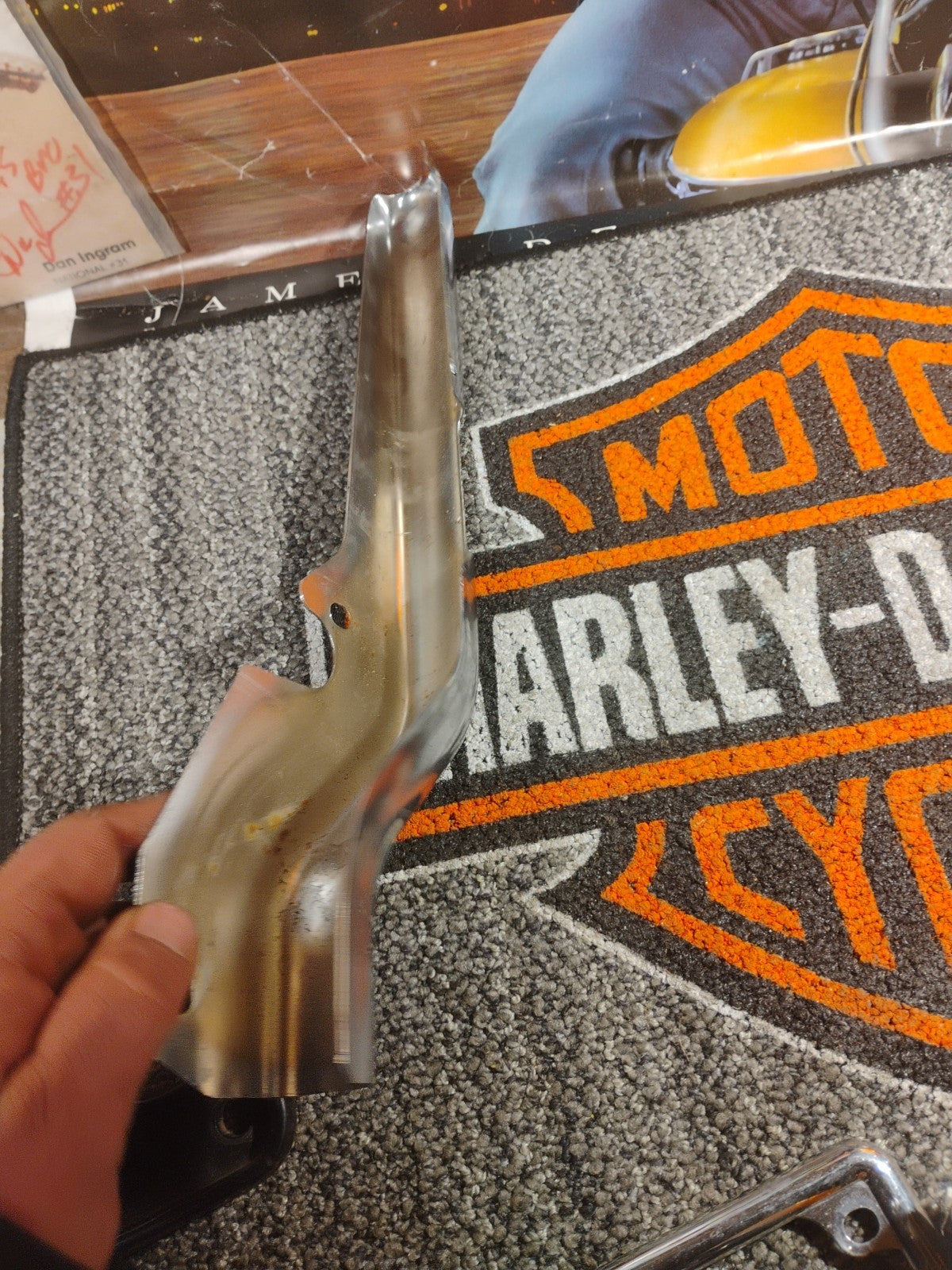 2000-06 Harley Davidson Electra Glide Ultra Classic CVO FENDER  Left STRUT COVER