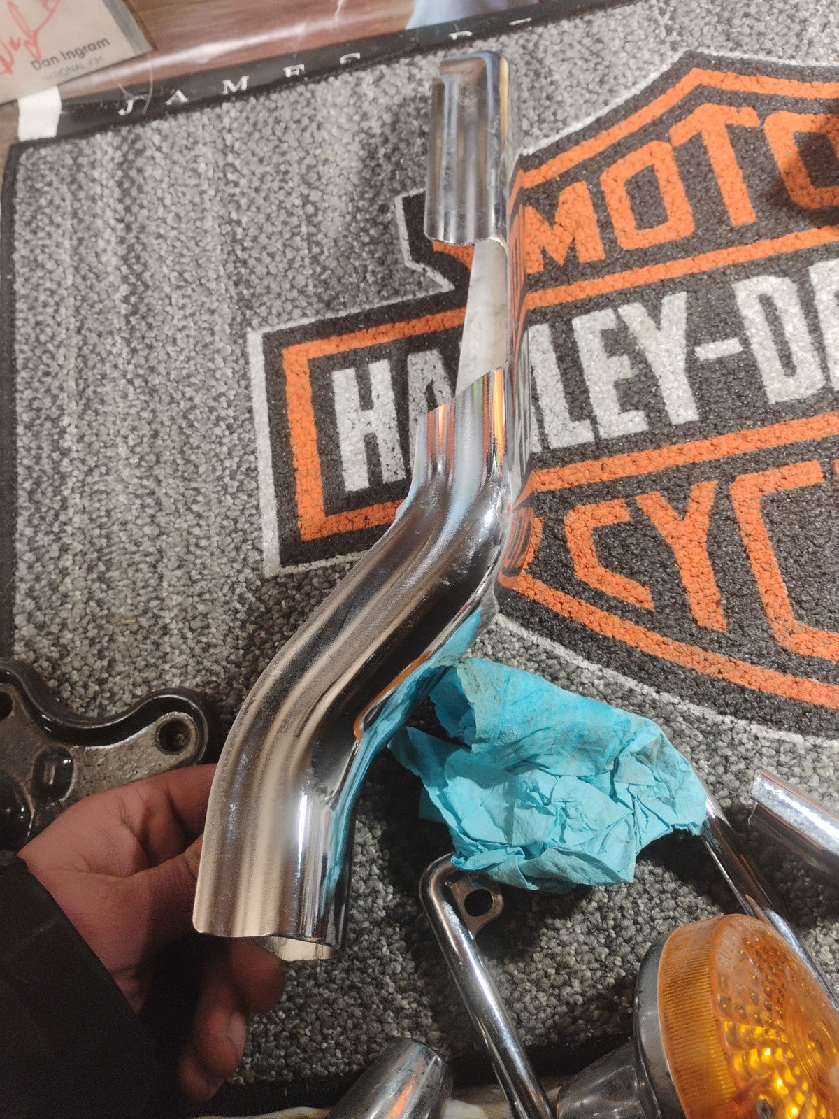 2000-06 Harley Davidson Electra Glide Ultra Classic CVO FENDER  Left STRUT COVER