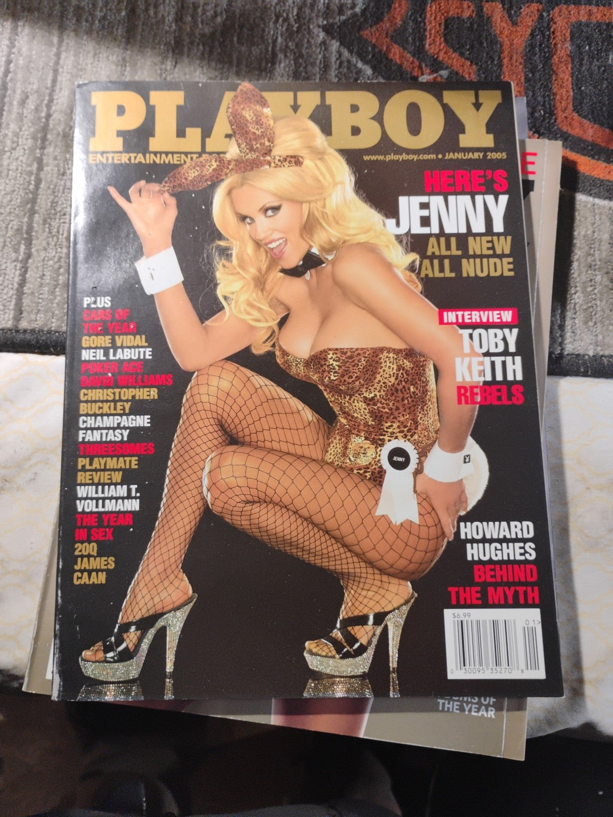 Playboy  January 2005 Includes Centerfold; Jenny McCarthy