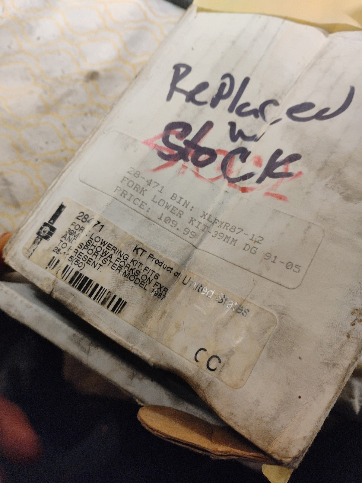 Upgrade your Harley-Davidson's front suspension with these Stock 39mm Showa Fork