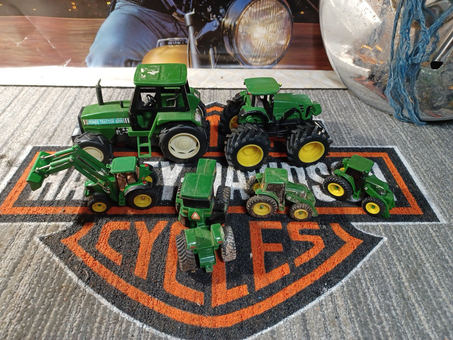 John Deere Toy Tractor Collection  Americana Usa Farmers Feed the World 