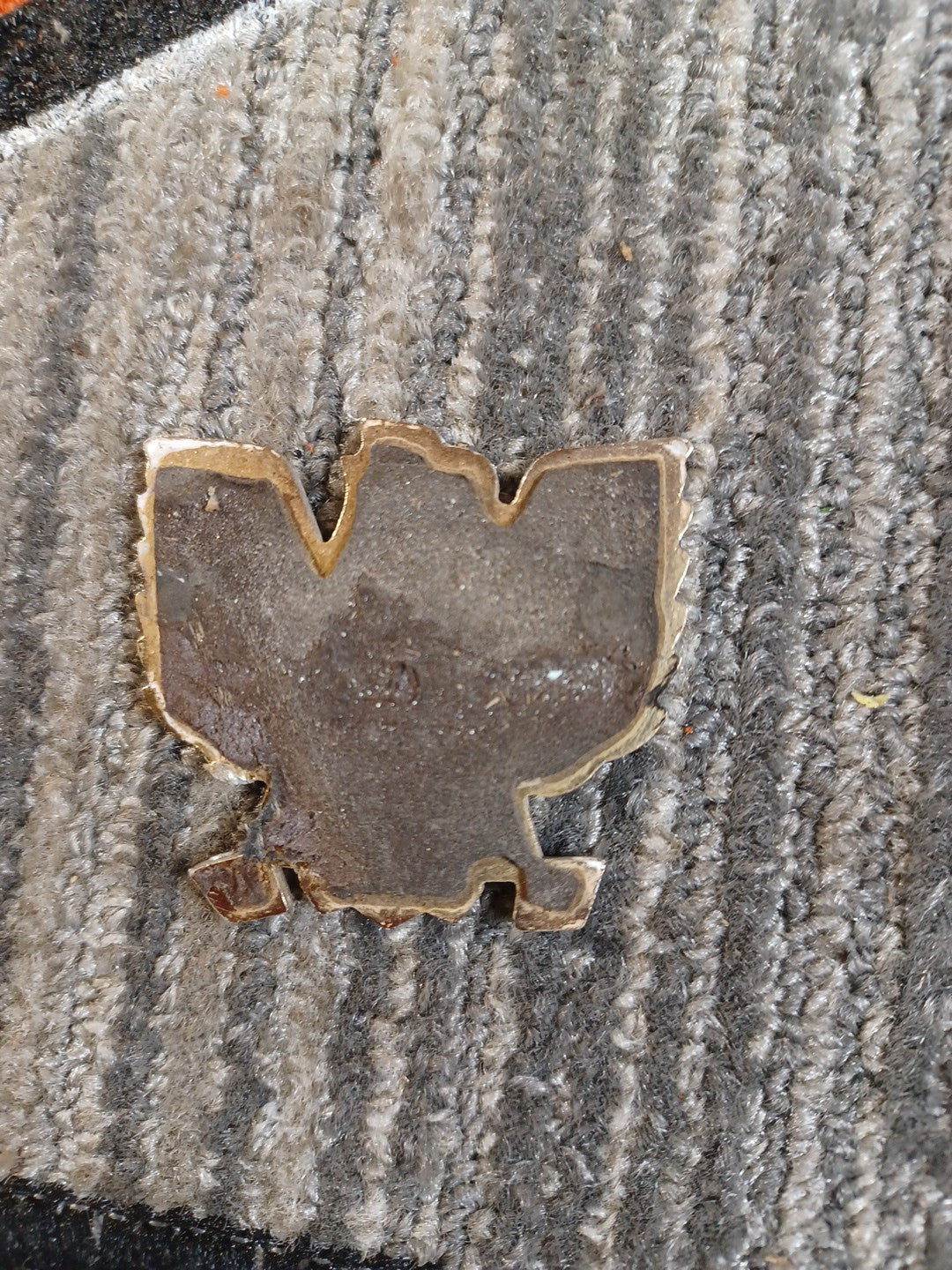 Honda OEM Fuel Tank Side Cover Fender Black & Gold Gold Wing Badge Emblem