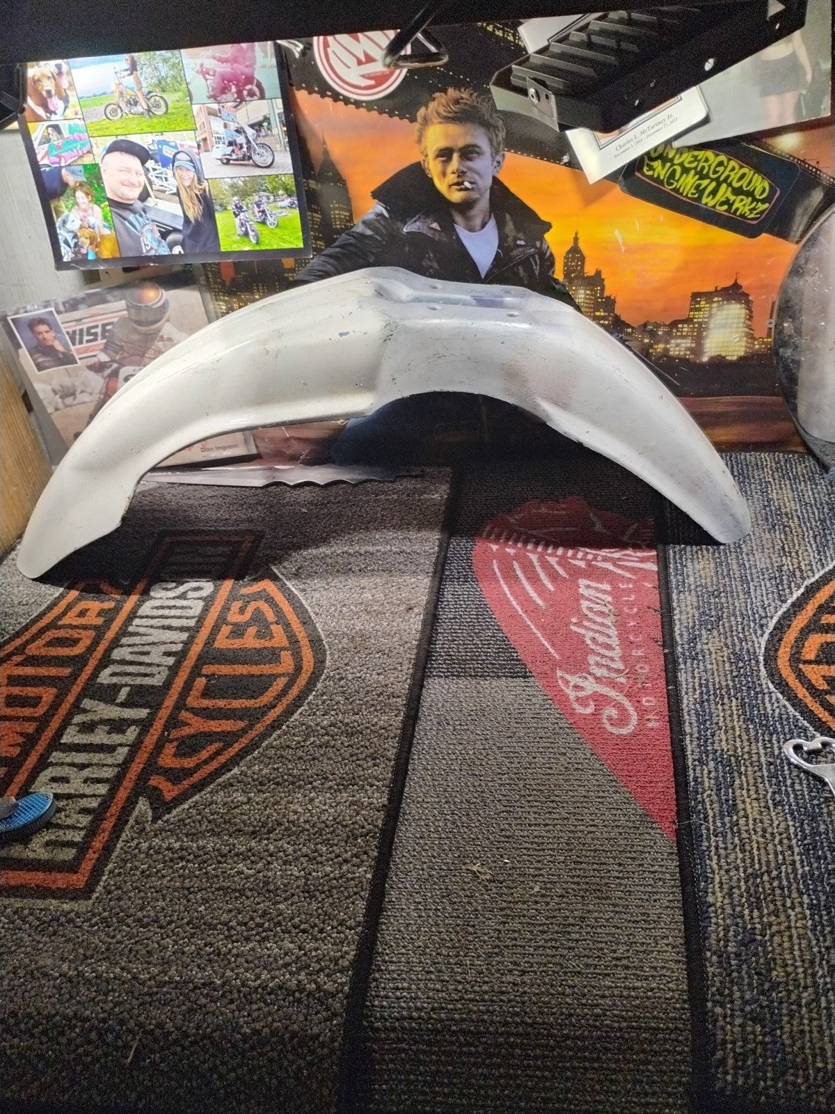 87 Yamaha YZ 250 YZ250 Front Fender 