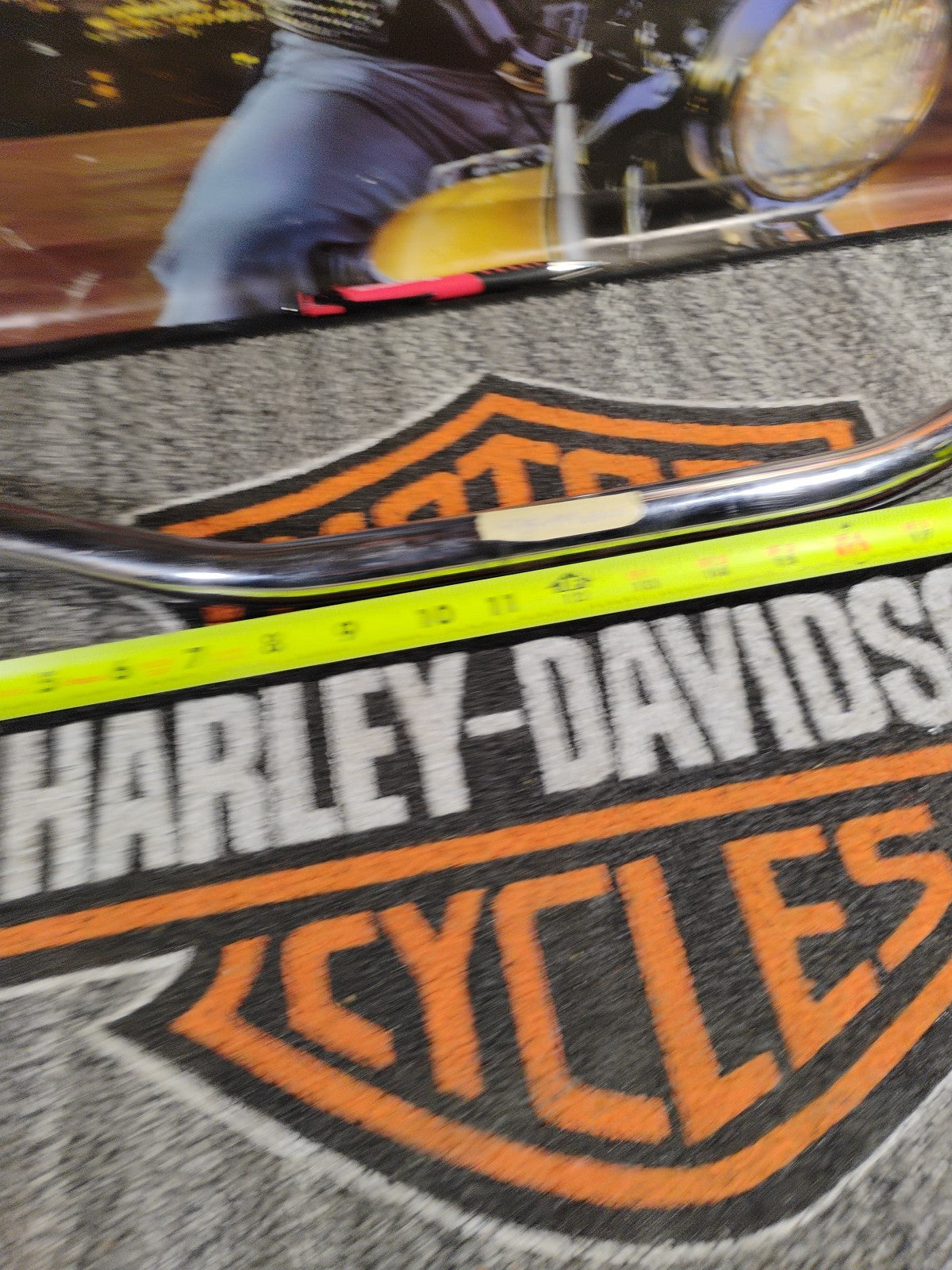 1 In Harley Beach Bars With A Slight Pull Back