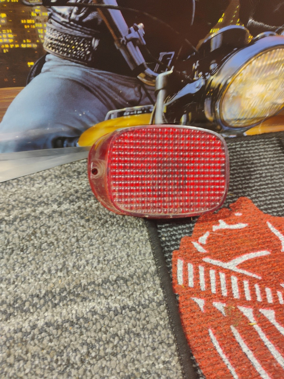 03-21 Harley-davidson Electra Glide Rear Back Tail Tailight Brake Light