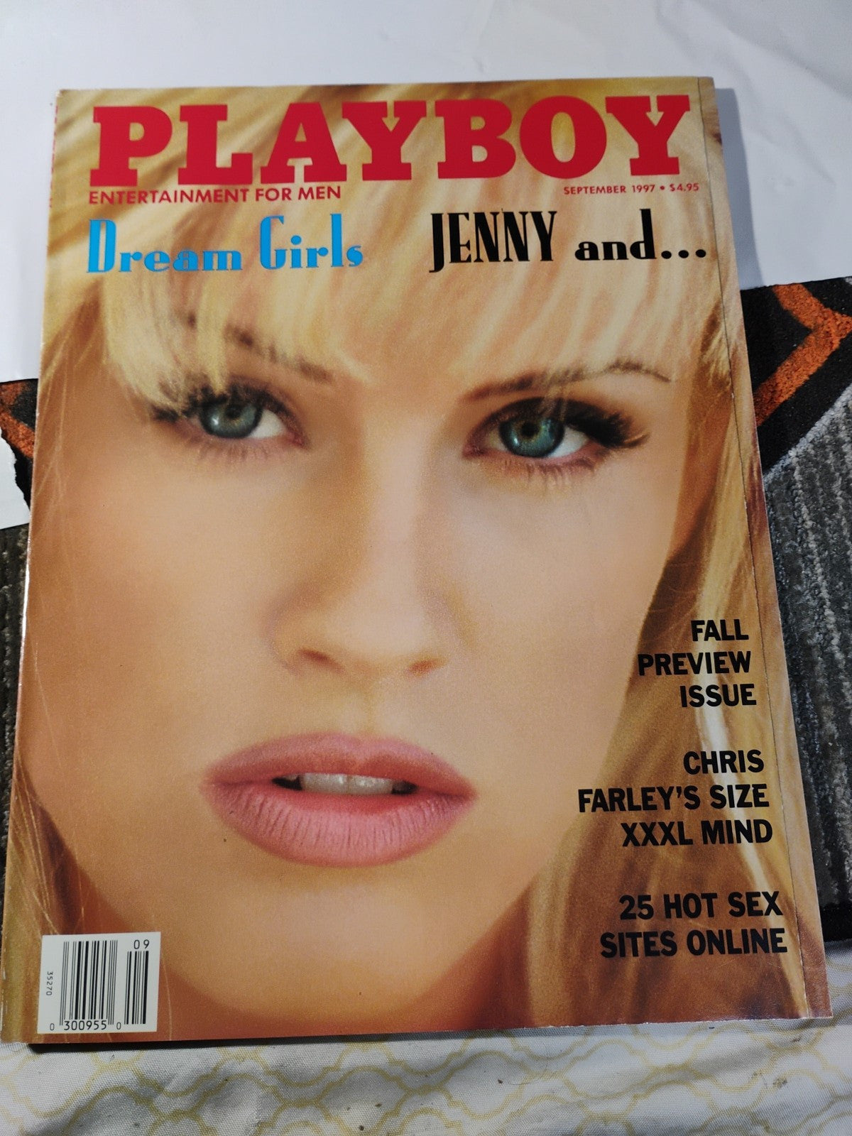 PLAYBOY Magazine, SEPTEMBER 1997, JENNY MCCARTHY COVER, PAMELA ANDERSON!