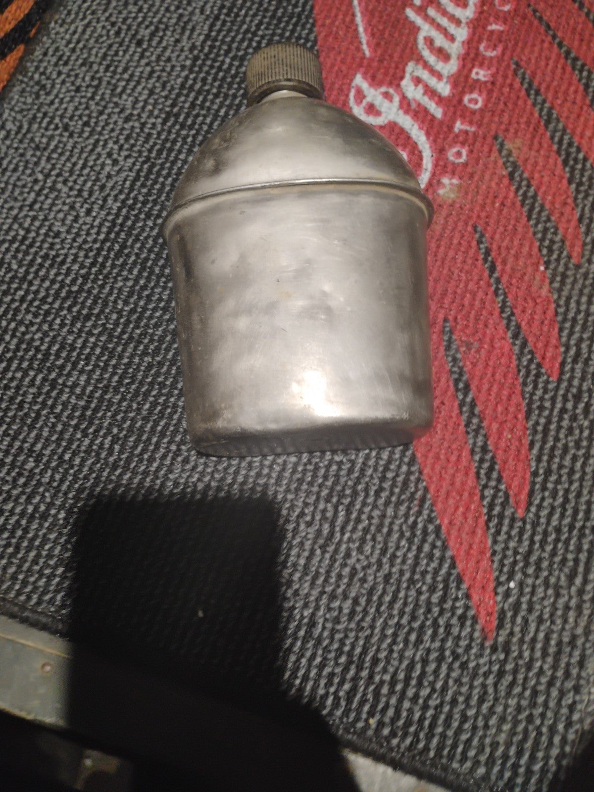 Vintage 1945WWII Canteen G.R.&F. CO  w/ Canvas Holder